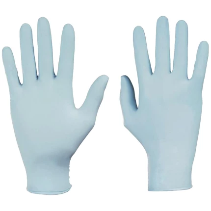 Engangshandske Dermatril 740 UP blå, 100stk.