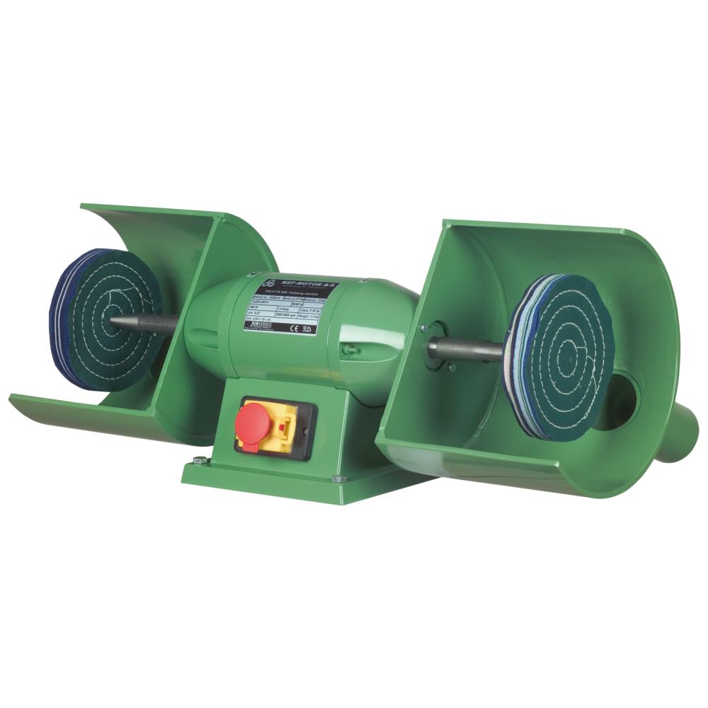 Polermaskine bænkmodel Polette 6N poler/koni.spin. Polermaskine bænkmodel Polette 6N poler/koni.spin.