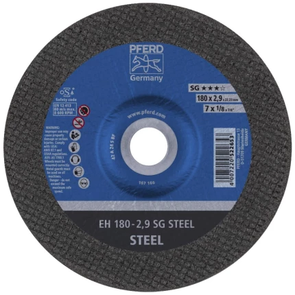 Pferd skæreskive EH 180-2.9 SG stål