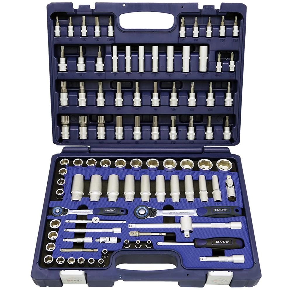 Topnøglesæt 1/4″ + 3/8″, 92 dele Topnøglesæt 1/4″ + 3/8″, 92 dele