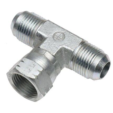 Hydraulisk tee nip/muf/nip JMMF tommer