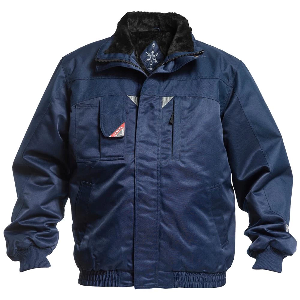 Enterprise pilotjakke vinter sort 4XL Enterprise pilotjakke vinter sort 4XL