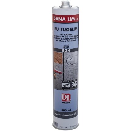 Danalim PU Fugelim 534 hvid 310 ml