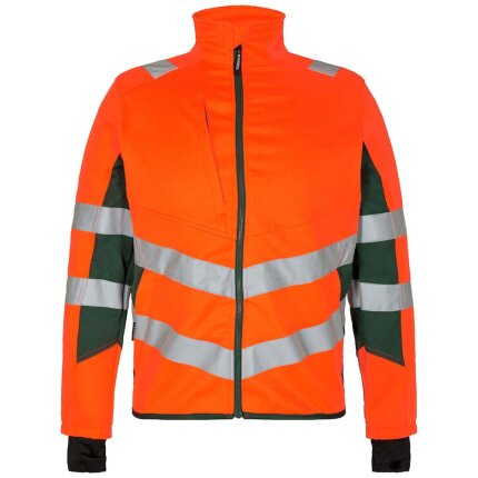 Safety arbejdsjakke hi-vis rød/sort 5XL