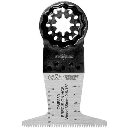 CMT MT savklinge 230 træ/gips 65mm Starlock, 5stk