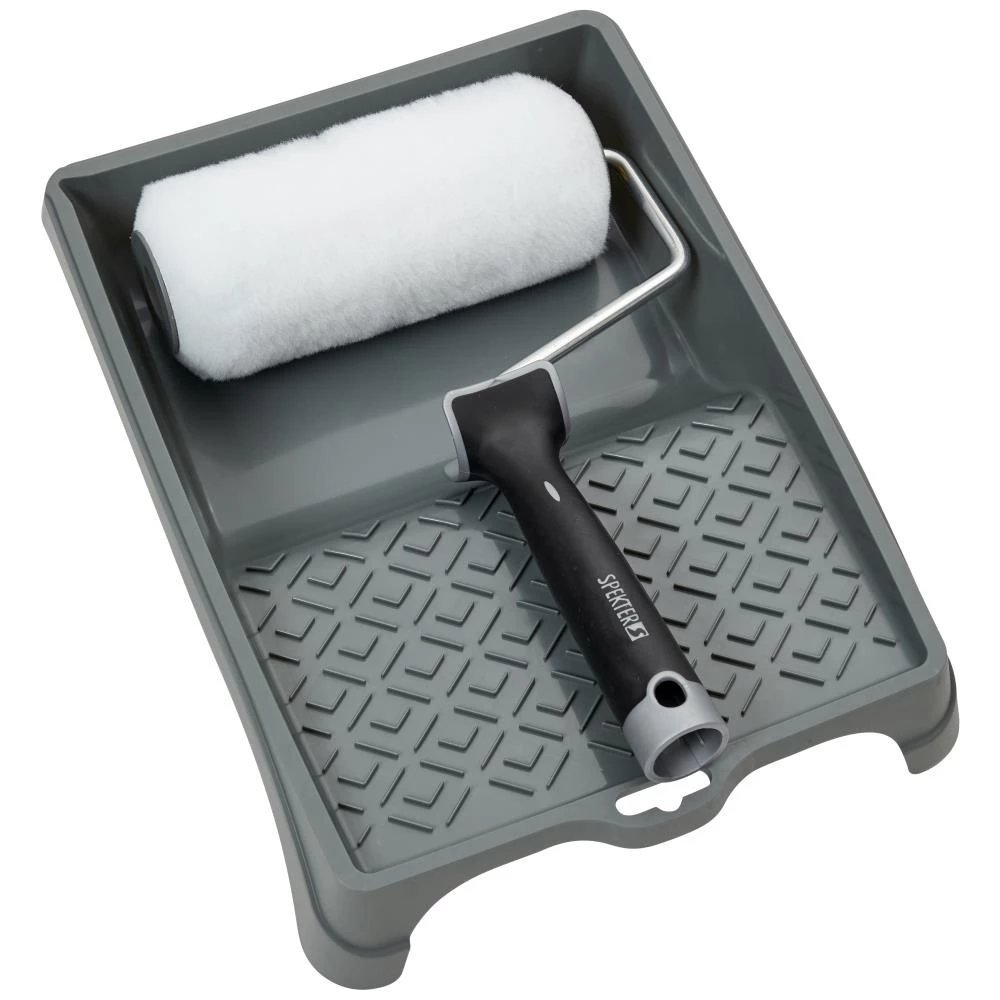 Malerrullesæt, 180mm rulle & 240mm bakke Malerrullesæt, 180mm rulle & 240mm bakke