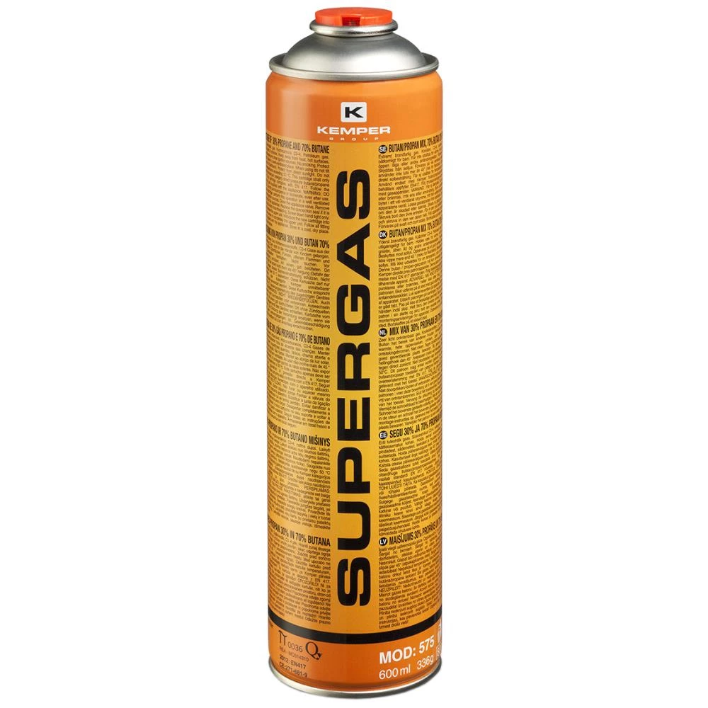 Kemper supergas butan-/propanmix 330g/600ml Kemper supergas butan-/propanmix 330g/600ml