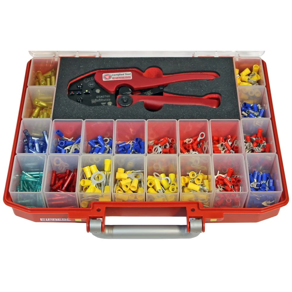 Sortiment RPL605 m/isol. forbindelser og værktøj Sortiment RPL605 m/isol. forbindelser og værktøj