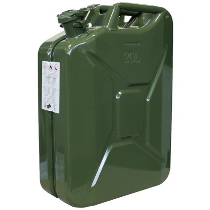 Sprehn benzindunk ‘Jerry Can’ metal 20ltr
