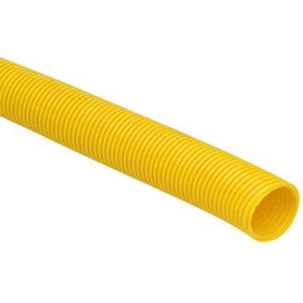 Udsugn.slange gul EVA 50mm Pr.meter 20m