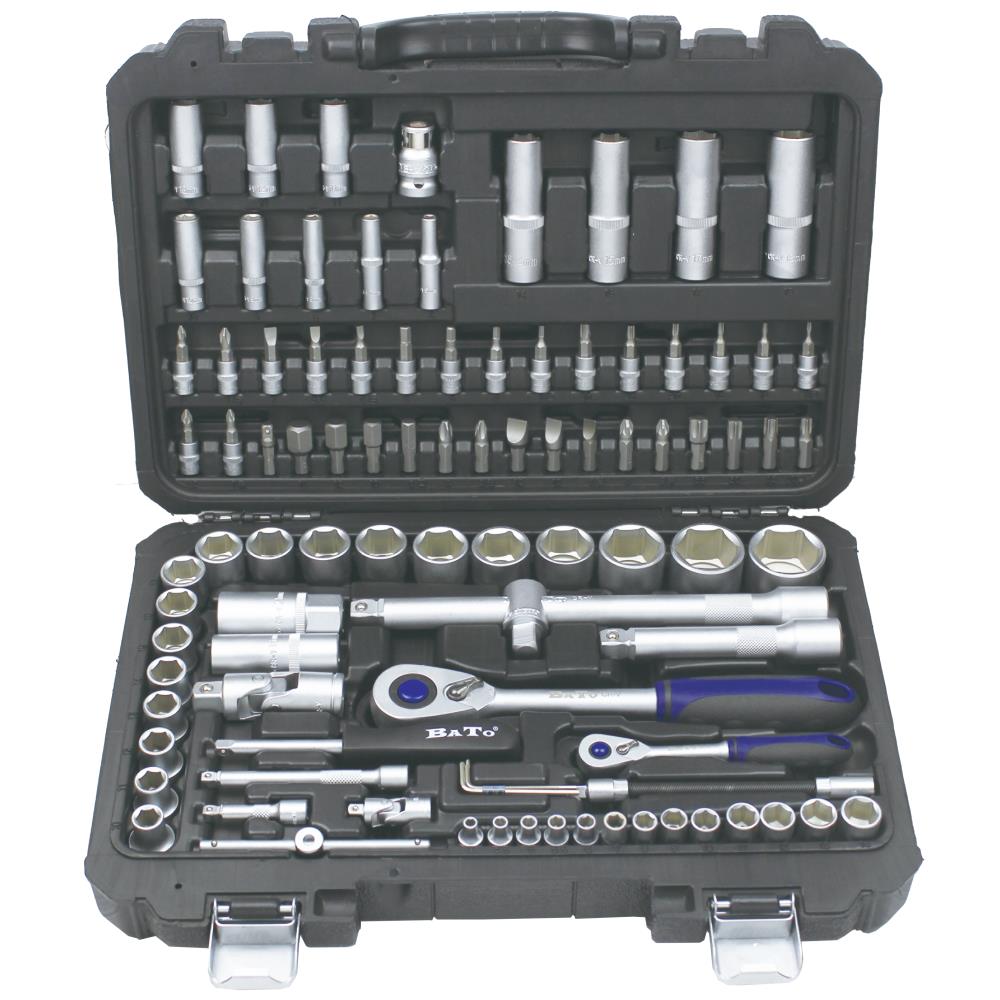 Topnøglesæt 1/4″ & 1/2″, 94 dele Topnøglesæt 1/4″ & 1/2″, 94 dele