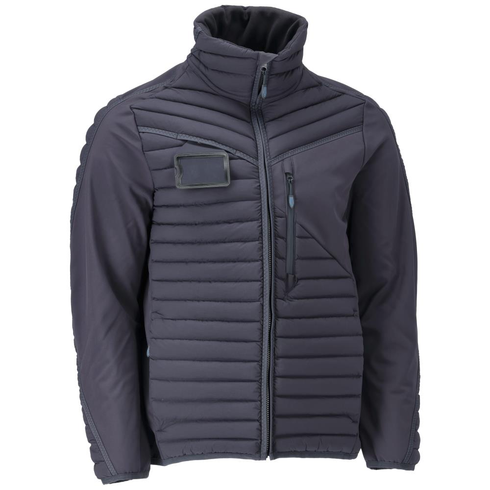 Costumized jakke quiltet letvægt mørk marine Costumized jakke quiltet letvægt mørk marine