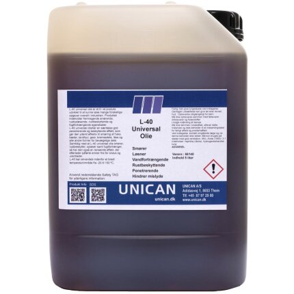 Unican L-40 universalolie 5ltr