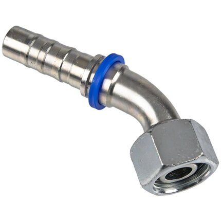 Hydraulisk kobling ICSDFOS4 45° tommer/metrisk