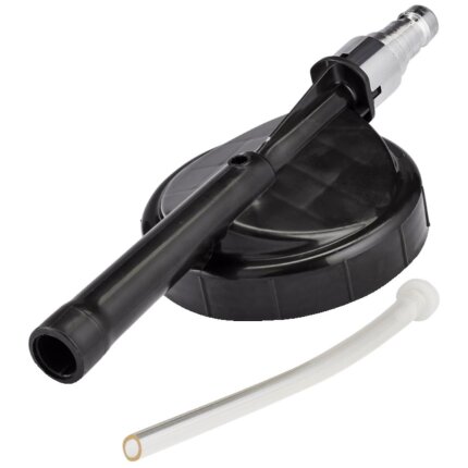 NiTo injektor med sugeslange, sort