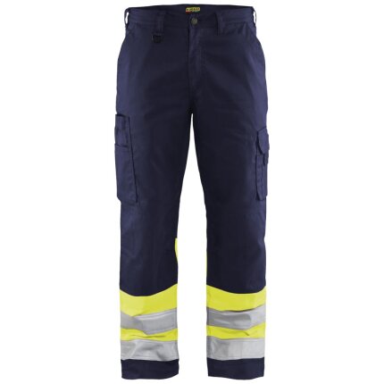 Hi-vis buks 1564 marineblå/gul C56