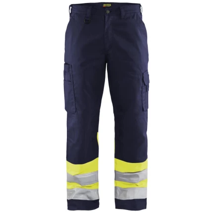 Hi-vis buks 1564 marineblå/gul C56