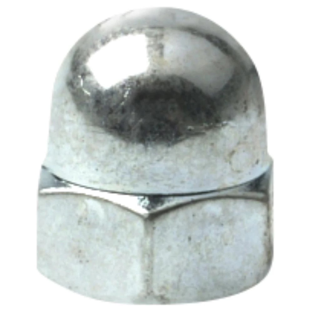 Topmøtrik DIN1587-6 FZB M14, pk/100 Topmøtrik DIN1587-6 FZB M14, pk/100