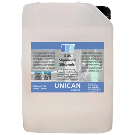 Unican S-80 slipmiddel 5ltr