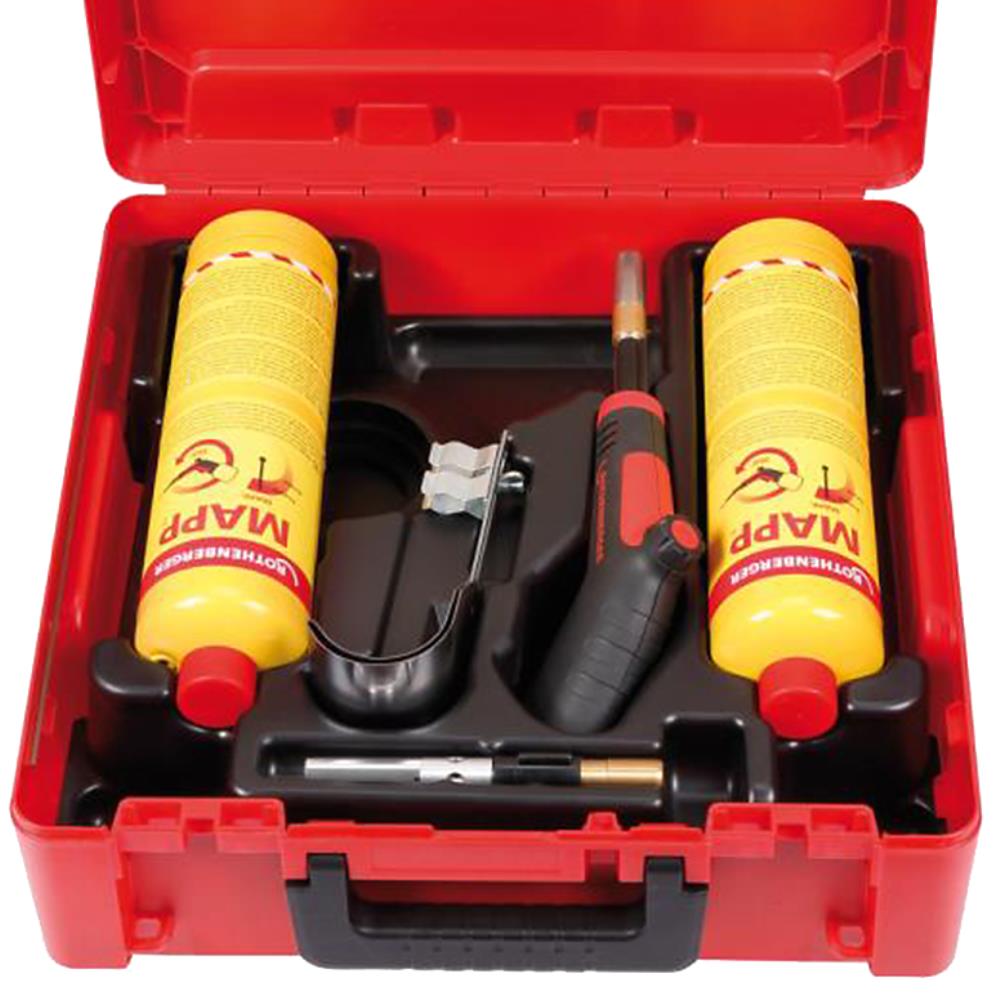 Rothenberger Superfire 4 Hot 7/16-EU blæselampesæt Rothenberger Superfire 4 Hot 7/16-EU blæselampesæt