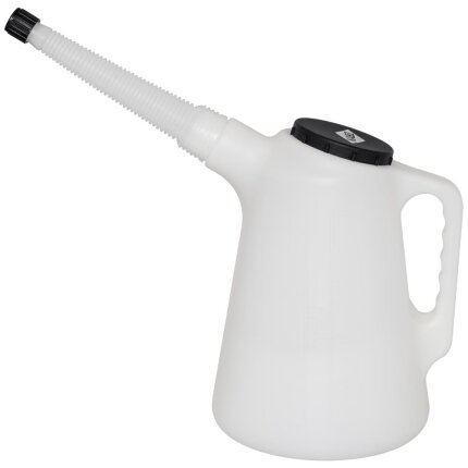 Oliemål m/flextud & skruelåg 5 L