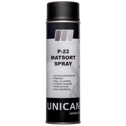 Unican P-22 matsort spray 500ml Unican P-22 matsort spray 500ml