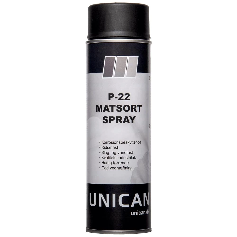 Unican P-22 matsort spray 500ml Unican P-22 matsort spray 500ml