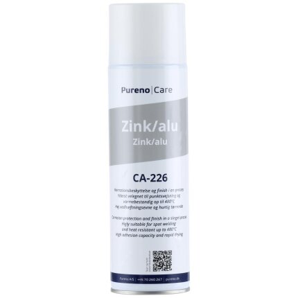 Pureno CA-226 zink-/aluspray 500ml