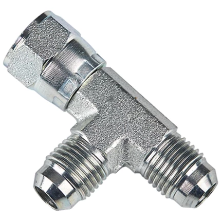 Hydraulisk tee muf/nip/nip JMFM tommer