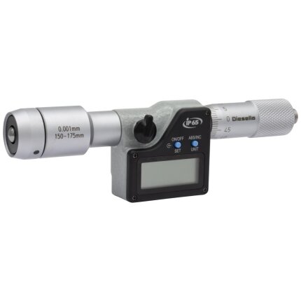 Digital indv. mikrometer m/forl.