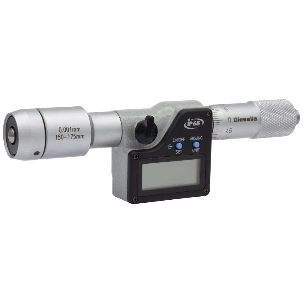 Digital indv. mikrometer m/forl. Digital indv. mikrometer m/forl.