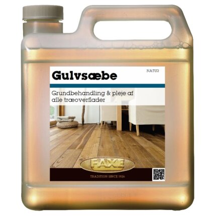 Faxe gulvsæbe natur 5 ltr
