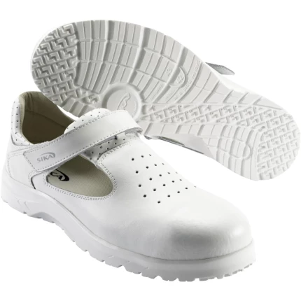 Fusion sik.sandal hvid 19225-46