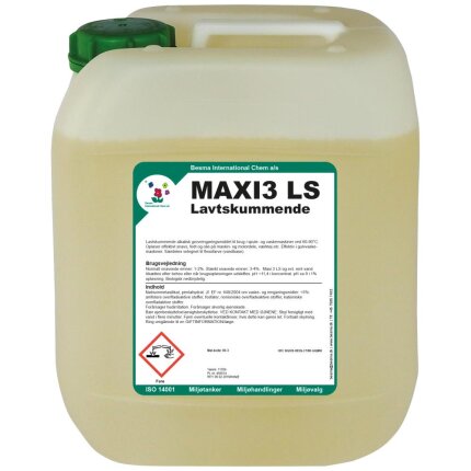 Maxi3 LS lavtskummende rengøringsmiddel 5 ltr