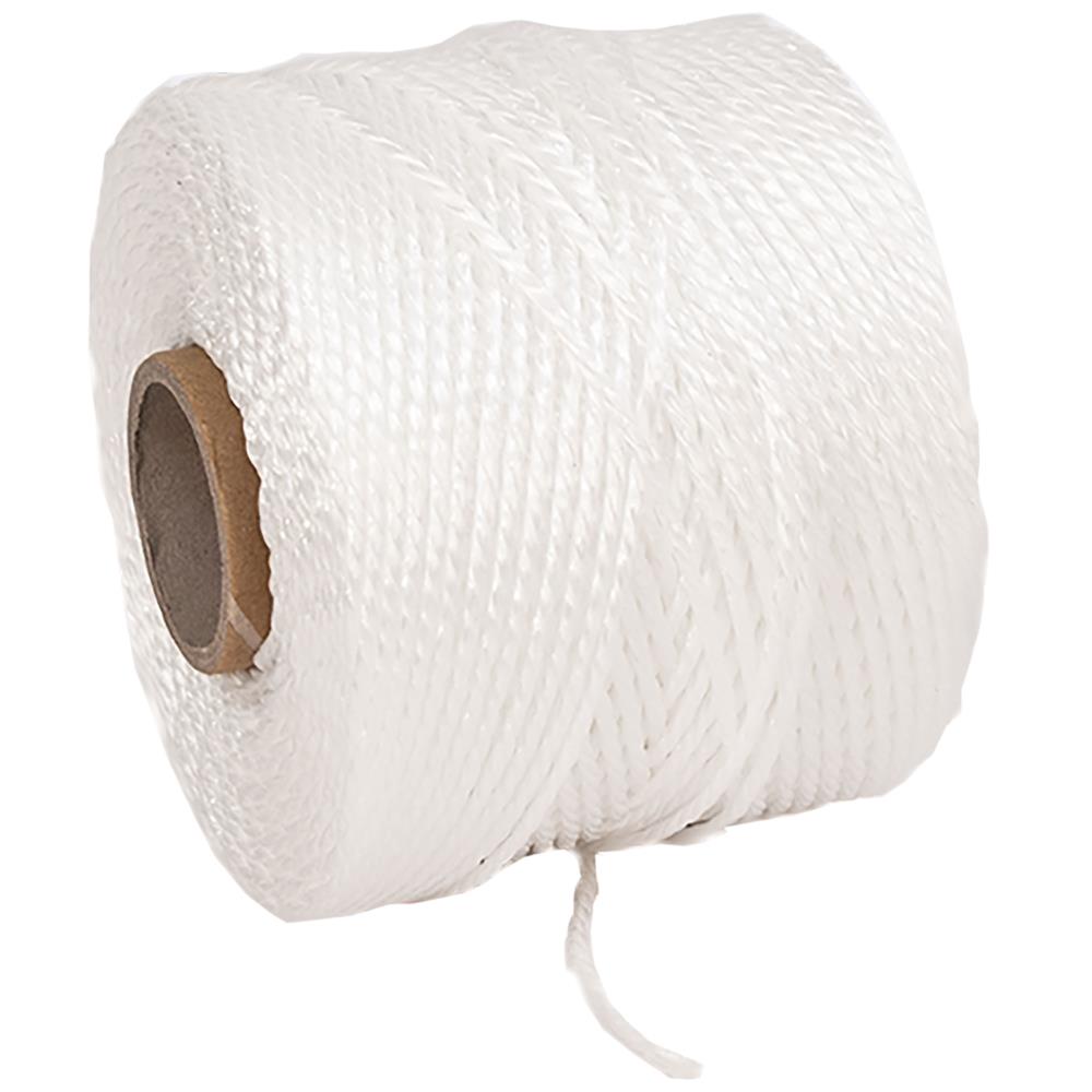 Ballepressegarn hvid PP 3-slået m/rør 4mm 270m Ballepressegarn hvid PP 3-slået m/rør 4mm 270m