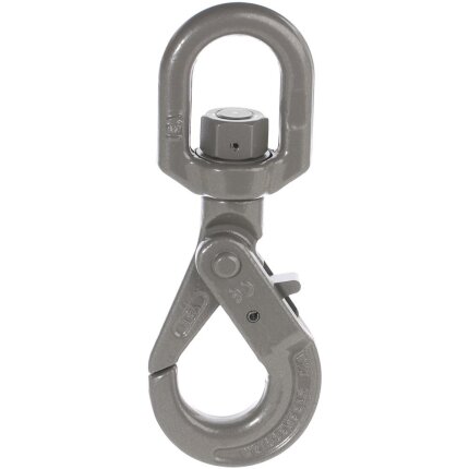 Svirvel sikkerhedskrog kl.10 grå 10mm 4T