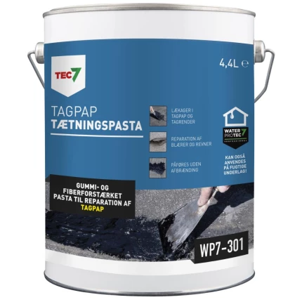 Tec7 WP7-301 tagpap tætningspasta, 4,4 ltr