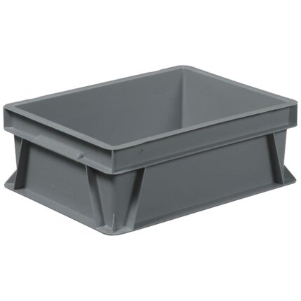 Arca 6468 transportkasse Euro grå 400×300mm 13 ltr