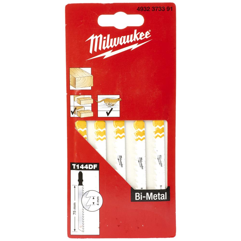 Stiksavblad T144DF 75/4 mm pk/5 Stiksavblad T144DF 75/4 mm pk/5