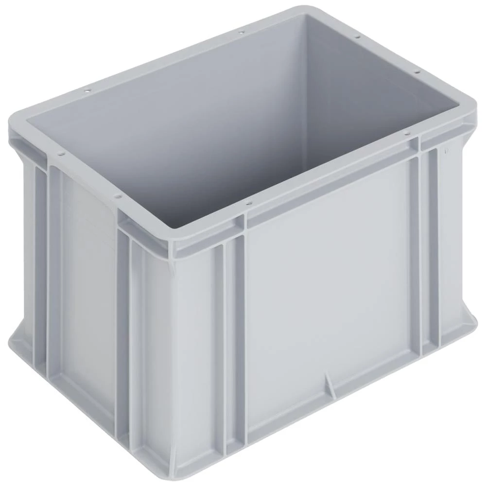 WEZ LogiLine eurokasse fb grå 400×300×278mm 25ltr WEZ LogiLine eurokasse fb grå 400×300×278mm 25ltr