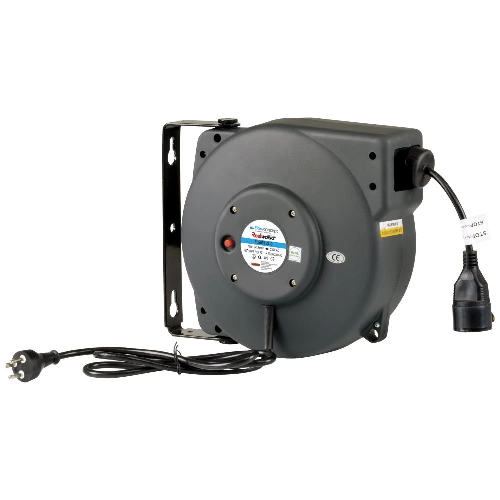 Aut. kabelopruller IP42 3G1,5 15mtr Aut. kabelopruller IP42 3G1,5 15mtr