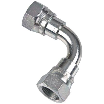 Hydraulisk overgang 90° m/m BFF9 tommer