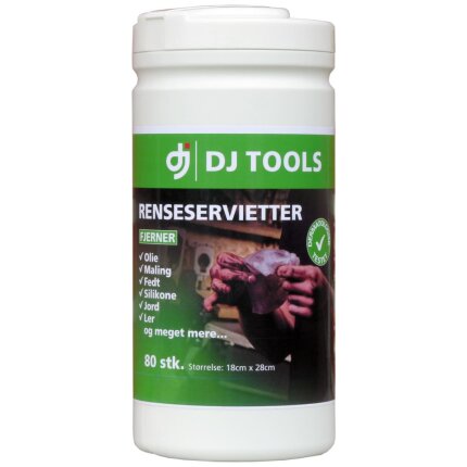 DJ TOOLS renseservietter 80 stk