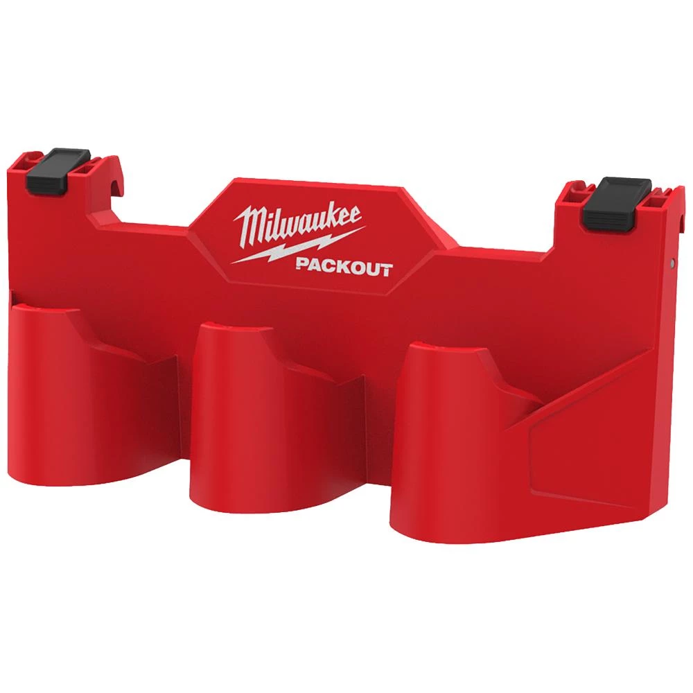 Holder t/3 M12 batterier, sidemontering, Packout Holder t/3 M12 batterier, sidemontering, Packout