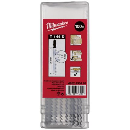 Stiksavblad T144D 75/4 mm krt/100