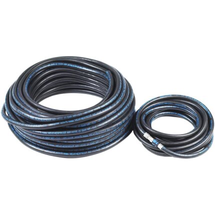 Gummiforlængerslange 3/8″ × 20mtr. m/1625-fittings