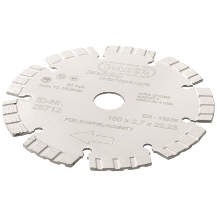 Baier diamantskæreskive mur ‘hvid’