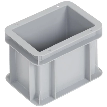 WEZ LogiLine eurokasse fb grå 200×150×145mm 2,7ltr