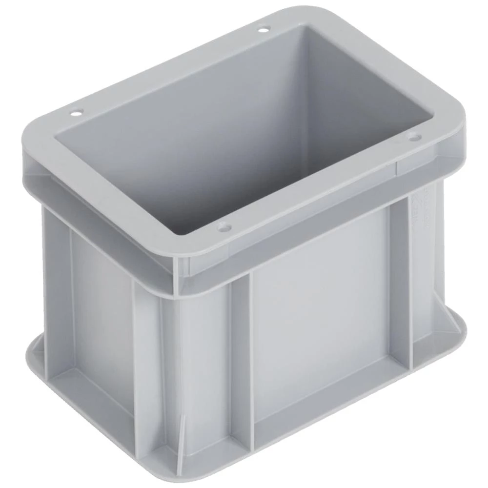 WEZ LogiLine eurokasse fb grå 200×150×145mm 2,7ltr WEZ LogiLine eurokasse fb grå 200×150×145mm 2,7ltr