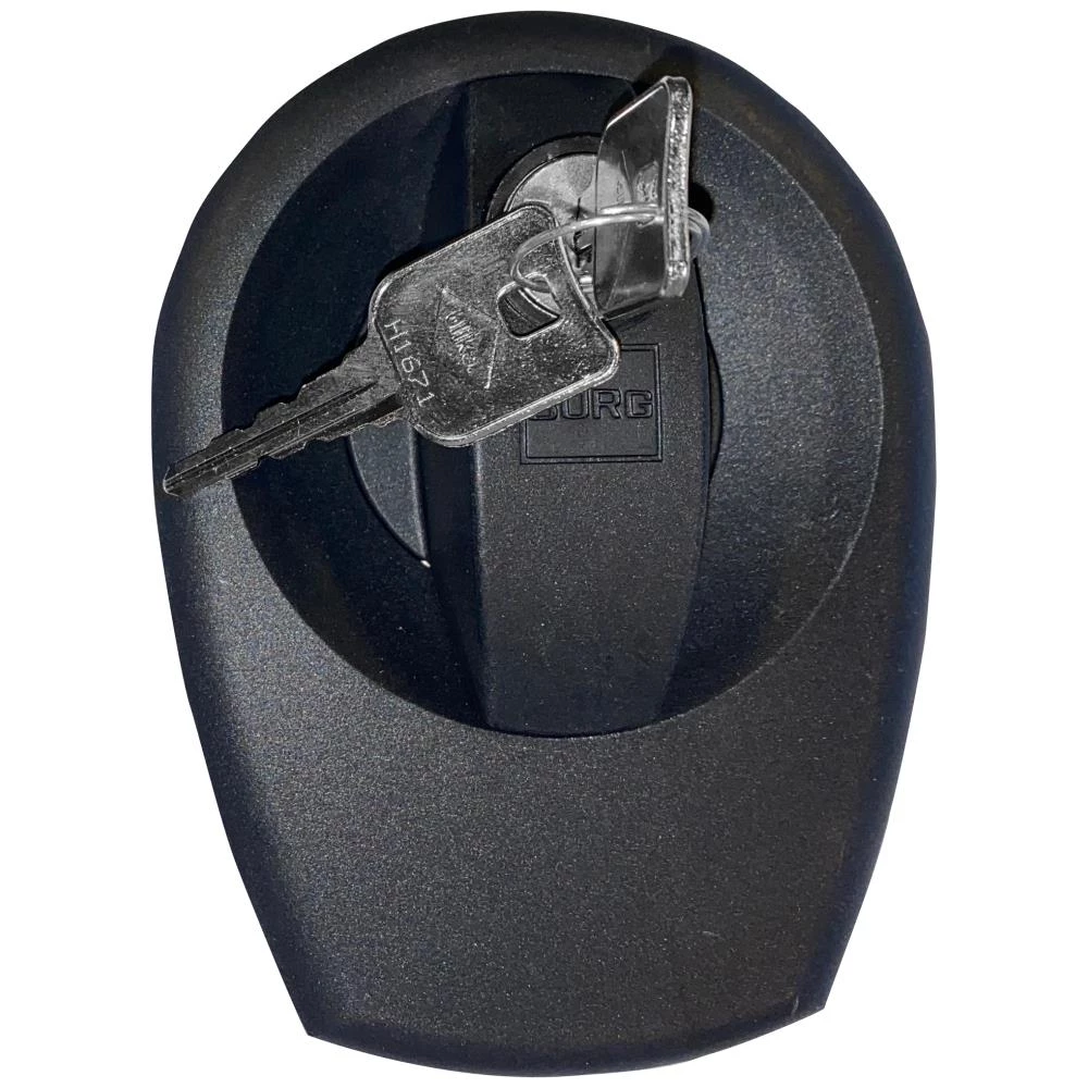 Paskvil Burg lås GST813 m/2 nøgler t/MS1 skab Paskvil Burg lås GST813 m/2 nøgler t/MS1 skab